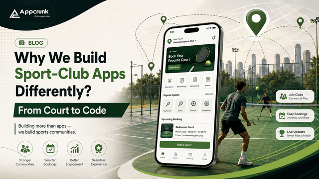 Why We Build Sport-Club Apps Differently From Court to Code